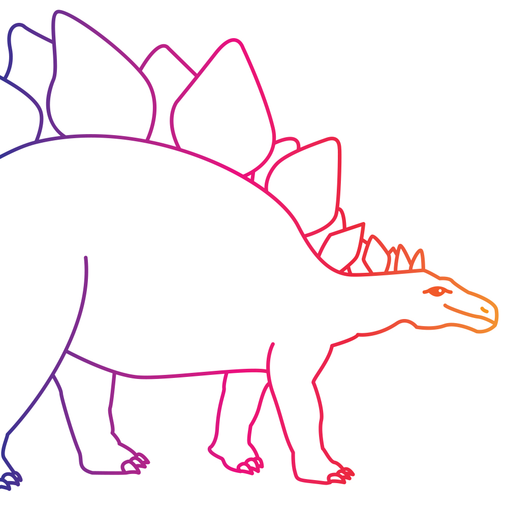 Dinozavri, pobarvanke in pesmice za otroke